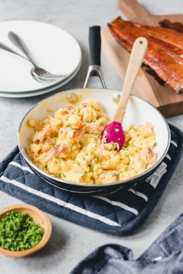 Smoked Salmon Scrambled Eggs House Of Nash Eats