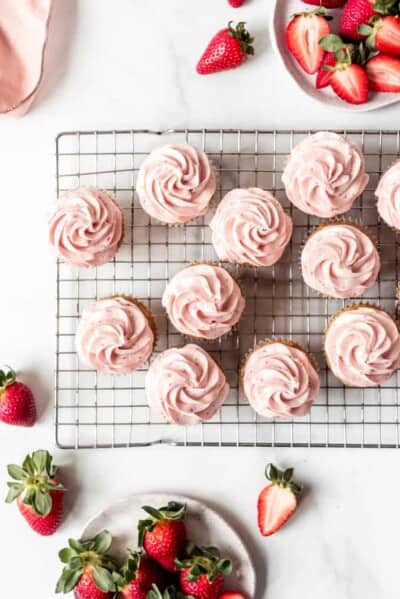 Best Strawberry Cupcake Recipe House Of Nash Eats