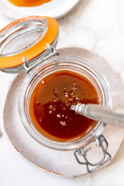 Homemade Salted Caramel Sauce House Of Nash Eats