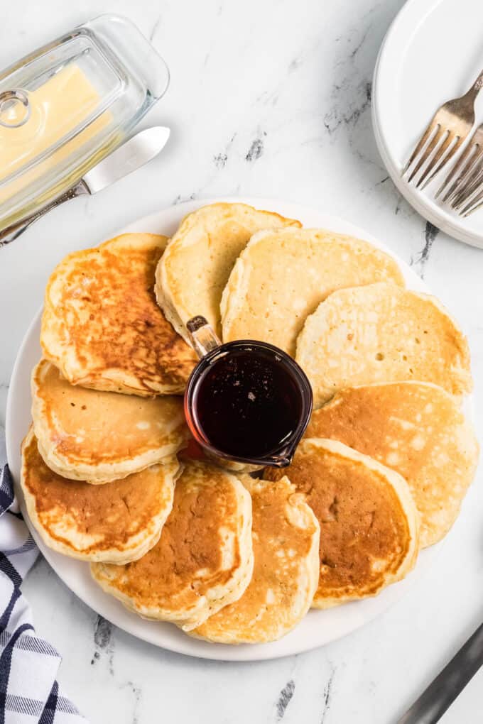 Best Fluffy Buttermilk Pancakes From Scratch House Of Nash Eats