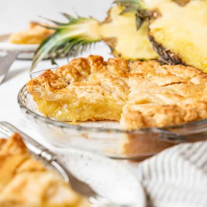 Easy Tropical Pineapple Pie House Of Nash Eats