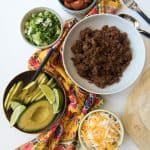 Taco meat is easy on a weeknight, even when you don't have a packet of taco seasoning on hand. This Whole 30 compliant version comes together in a snap.