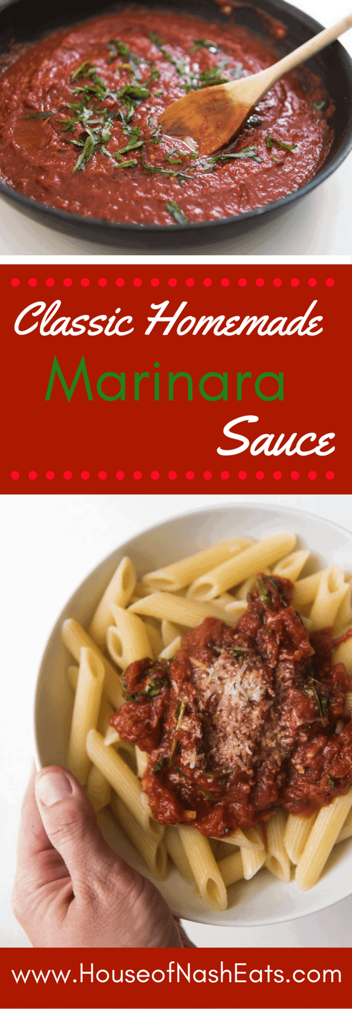 Classic Homemade Marinara Sauce House of Nash Eats