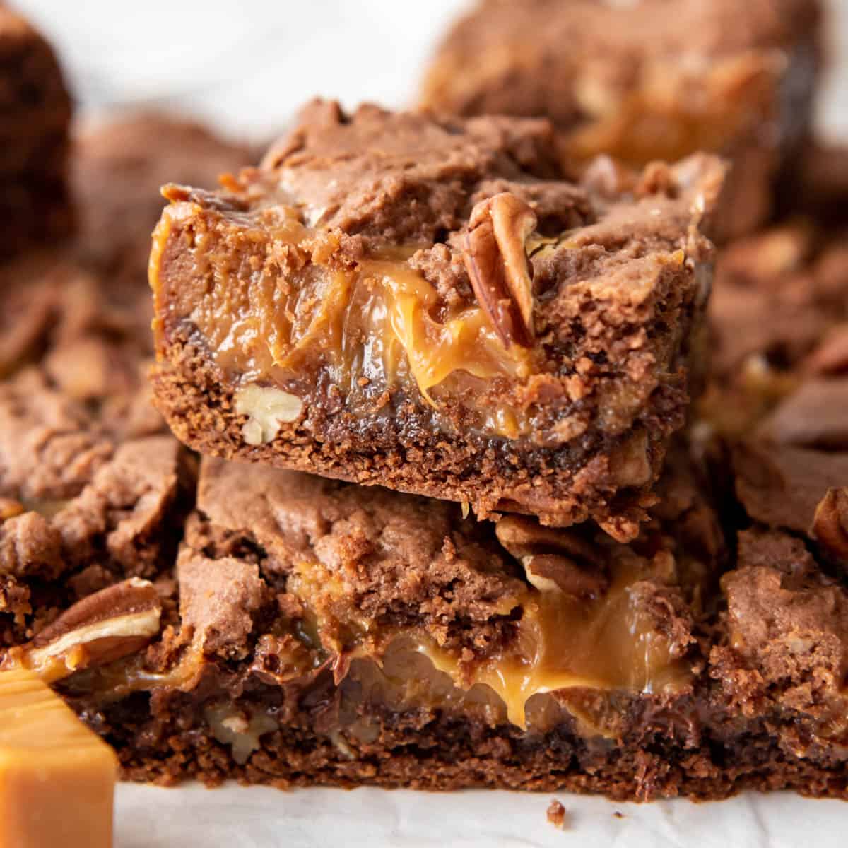 Easy Turtle Brownies