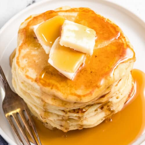 Best Fluffy Buttermilk Pancakes From Scratch - House of Nash Eats