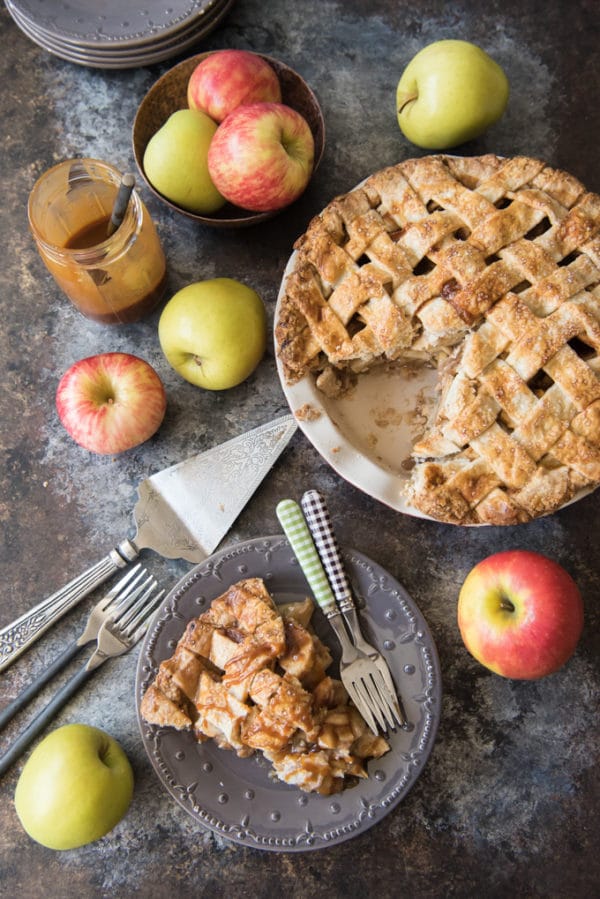 Salted Caramel Apple Pie - House of Nash Eats