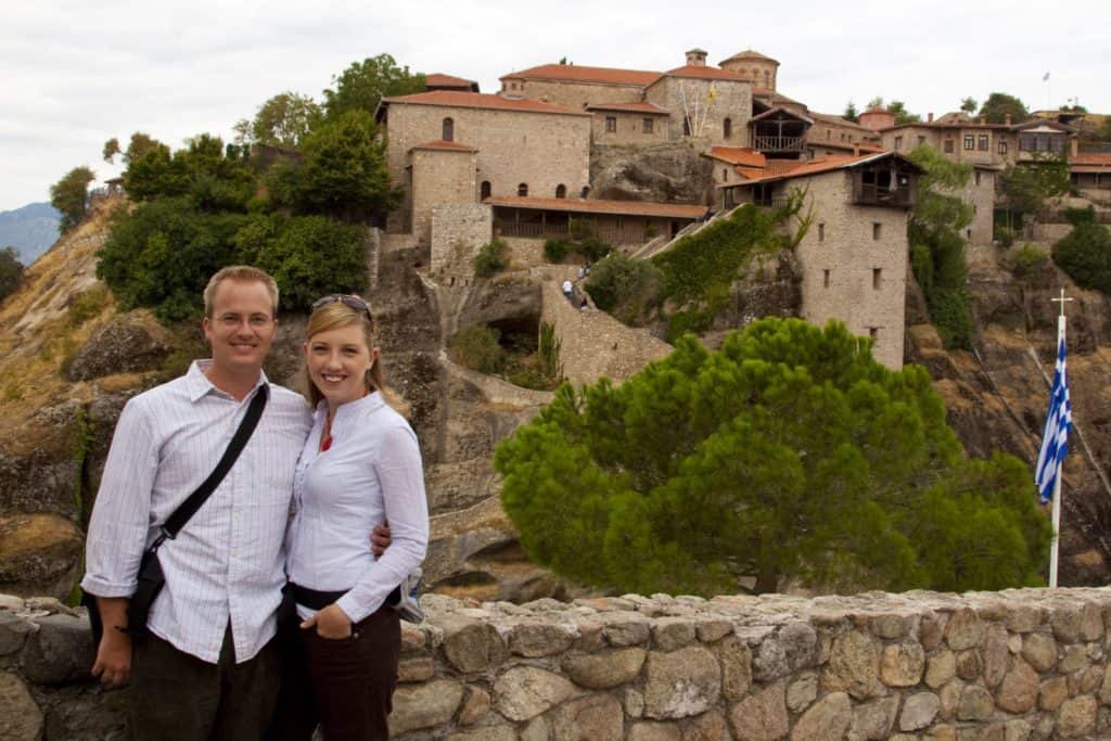 paul and amy in meteora