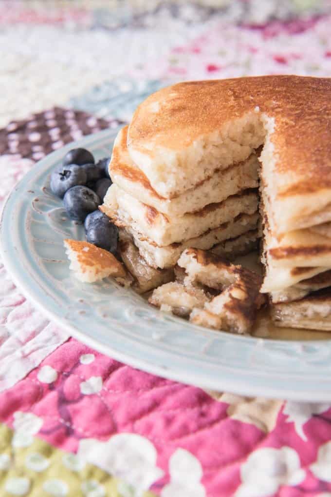 Big, Fluffy Buttermilk Pancakes House of Nash Eats