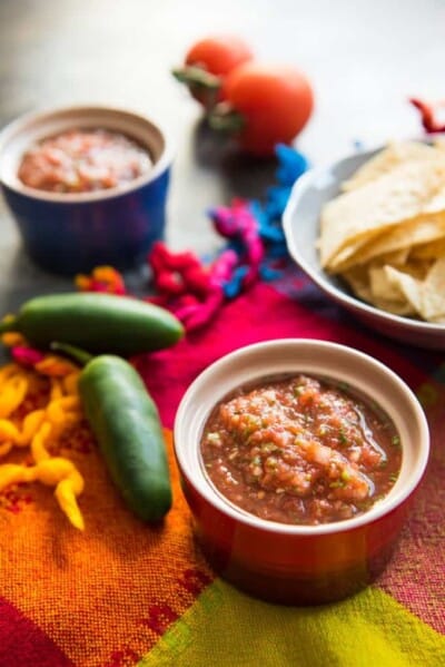 Easy Mexican Restaurant Style Salsa House Of Nash Eats 0774