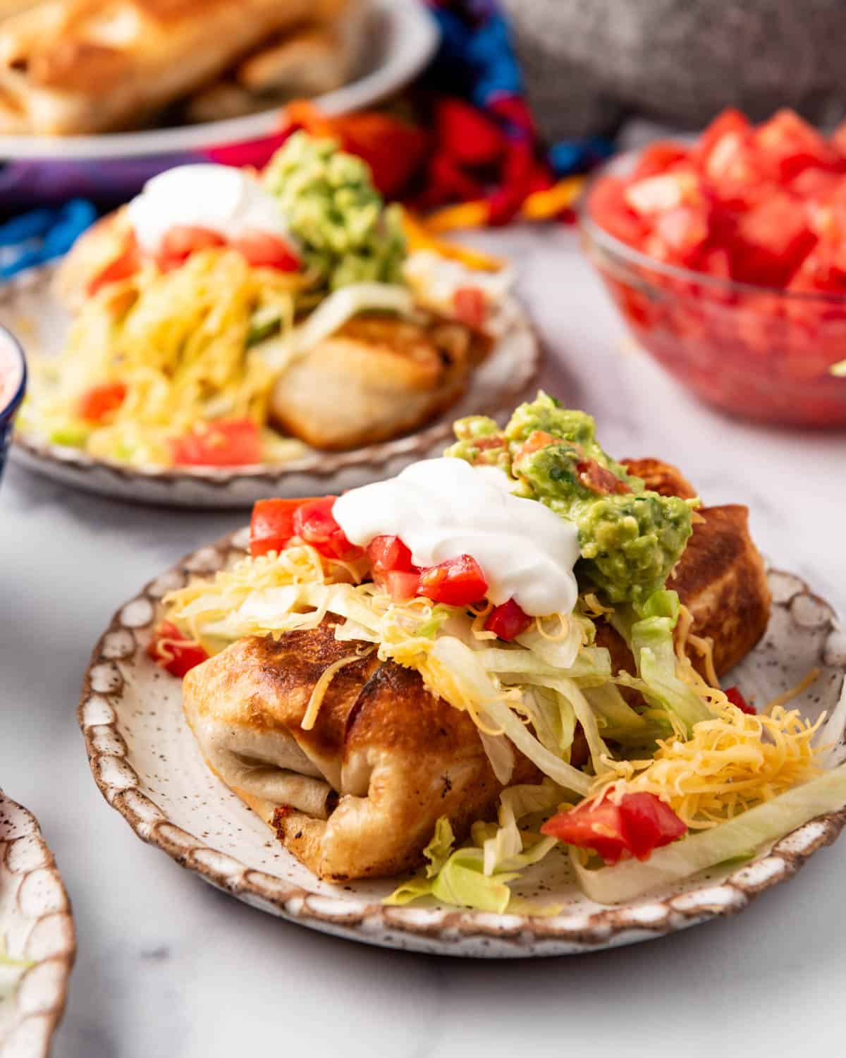 Shredded Beef Chimichangas - House of Nash Eats