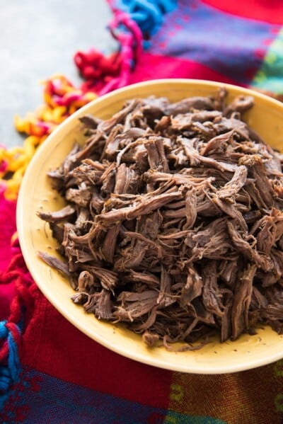 Slow Cooker Mexican Shredded Beef House Of Nash Eats 9302