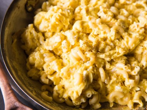 Peppery Scrambled Macaroni Eggs House Of Nash Eats