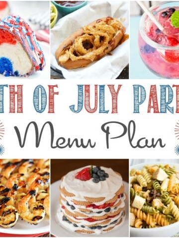 4th of july menu plan