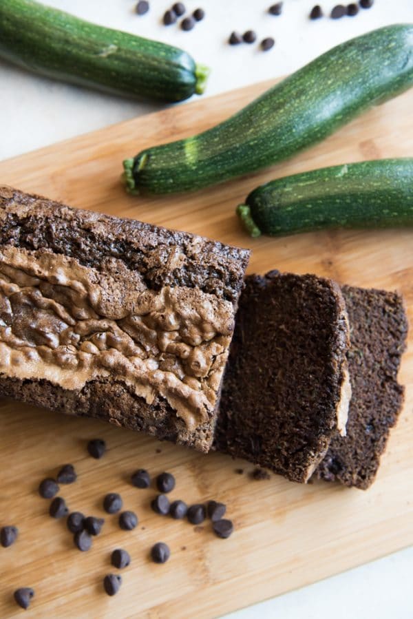 Double Chocolate Zucchini Bread - House Of Nash Eats