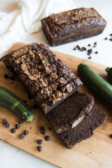 Double Chocolate Zucchini Bread - House of Nash Eats