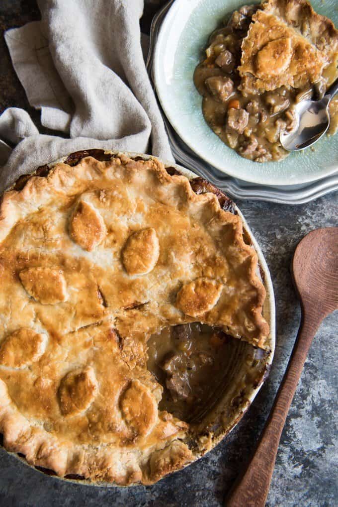 Beef Steak Pie Recipe - Historically Hungry - House of ...
