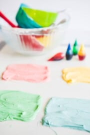 Homemade Rainbow Chip Frosting Recipe - House of Nash Eats