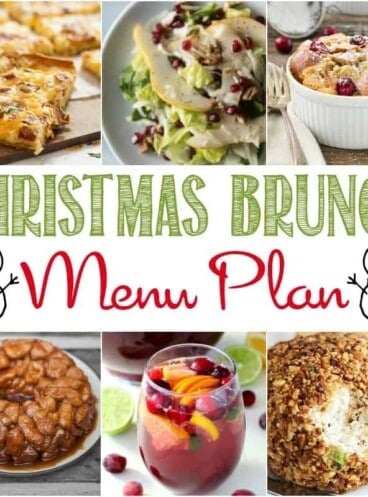 christmas brunch menu plan