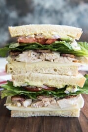 Turkey Bacon Avocado Sandwich with Kneaders Sauce - House of Nash Eats