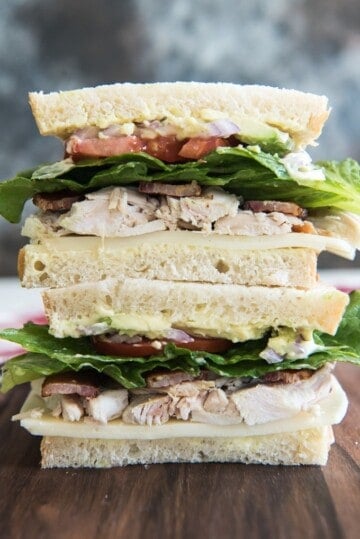 Turkey Bacon Avocado Sandwich with Kneaders Sauce - House of Nash Eats