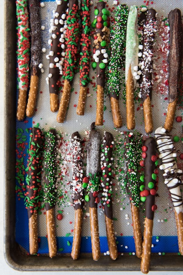 Chocolate Covered Pretzel Rods House of Nash Eats