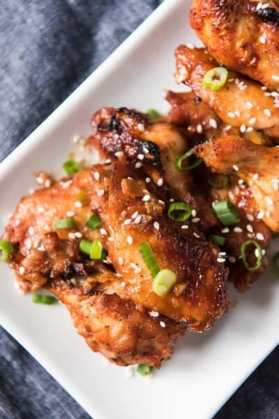 Oven Baked Korean BBQ Chicken Wings - House Of Nash Eats