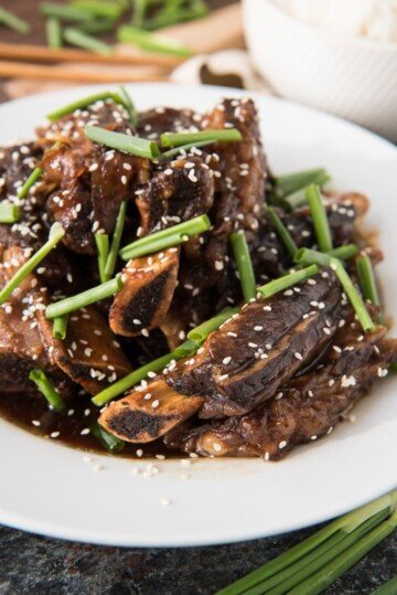 Korean Short Ribs (Slow Cooker Recipe) - House Of Nash Eats