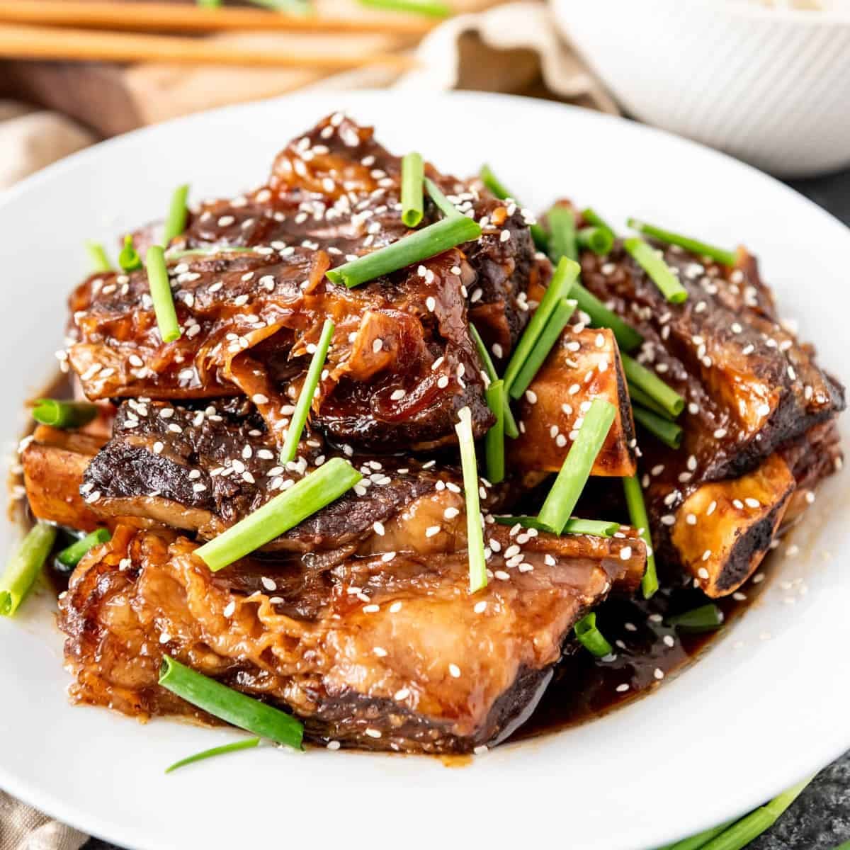 Korean Short Ribs (Kalbi Beef)