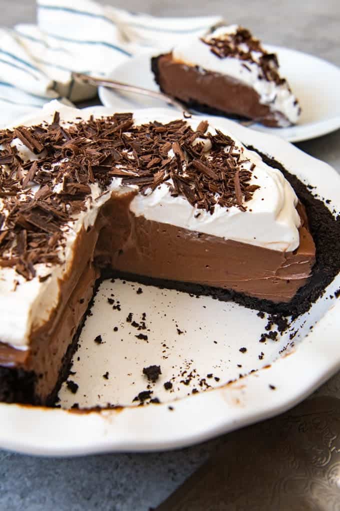 Easy Chocolate Cream Pie (From Scratch!) - House of Nash Eats