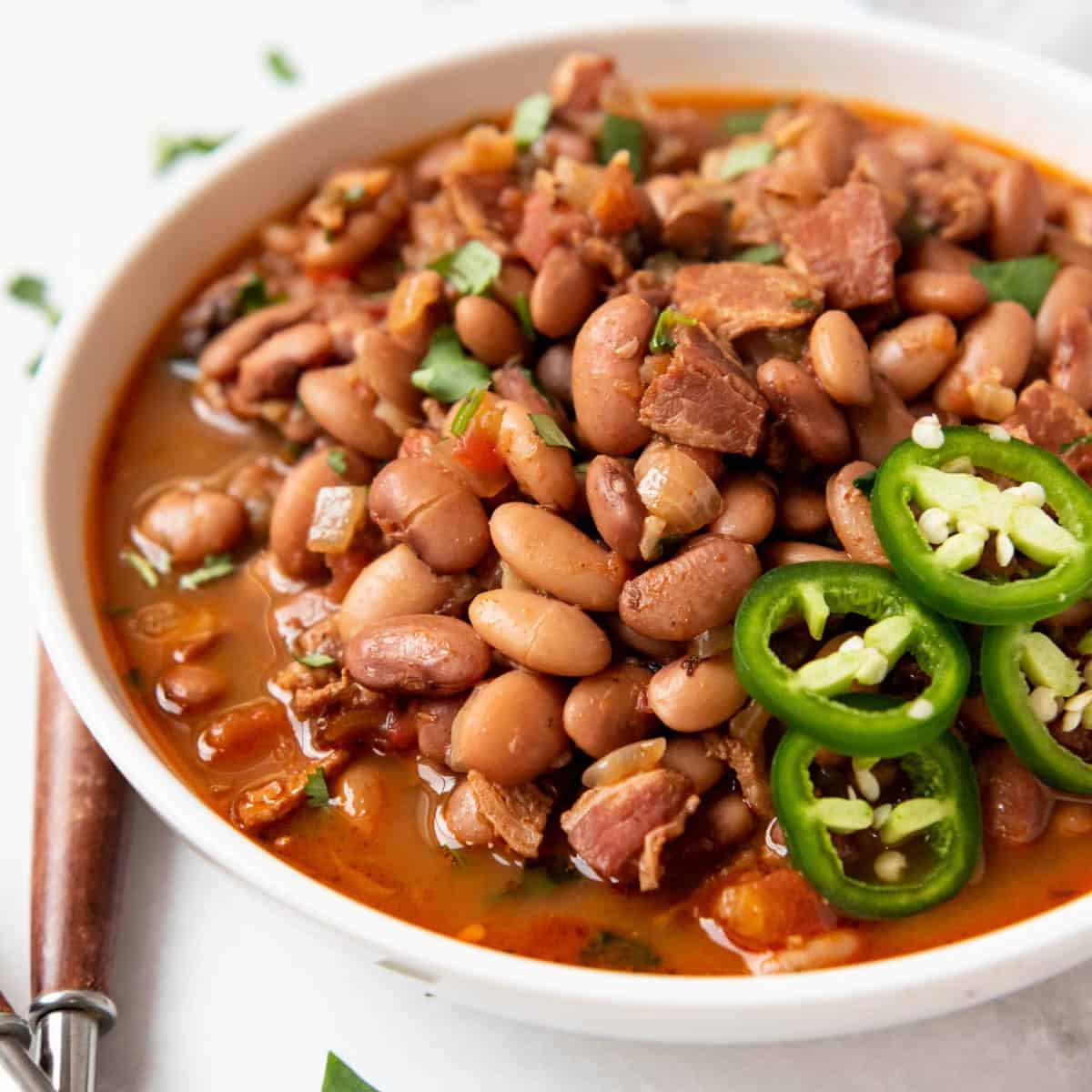 Charro Beans (Frijoles Charros)
