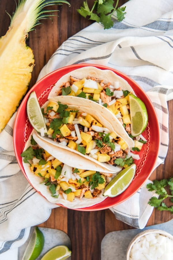 Grilled Pork Tacos al Pastor House of Nash Eats