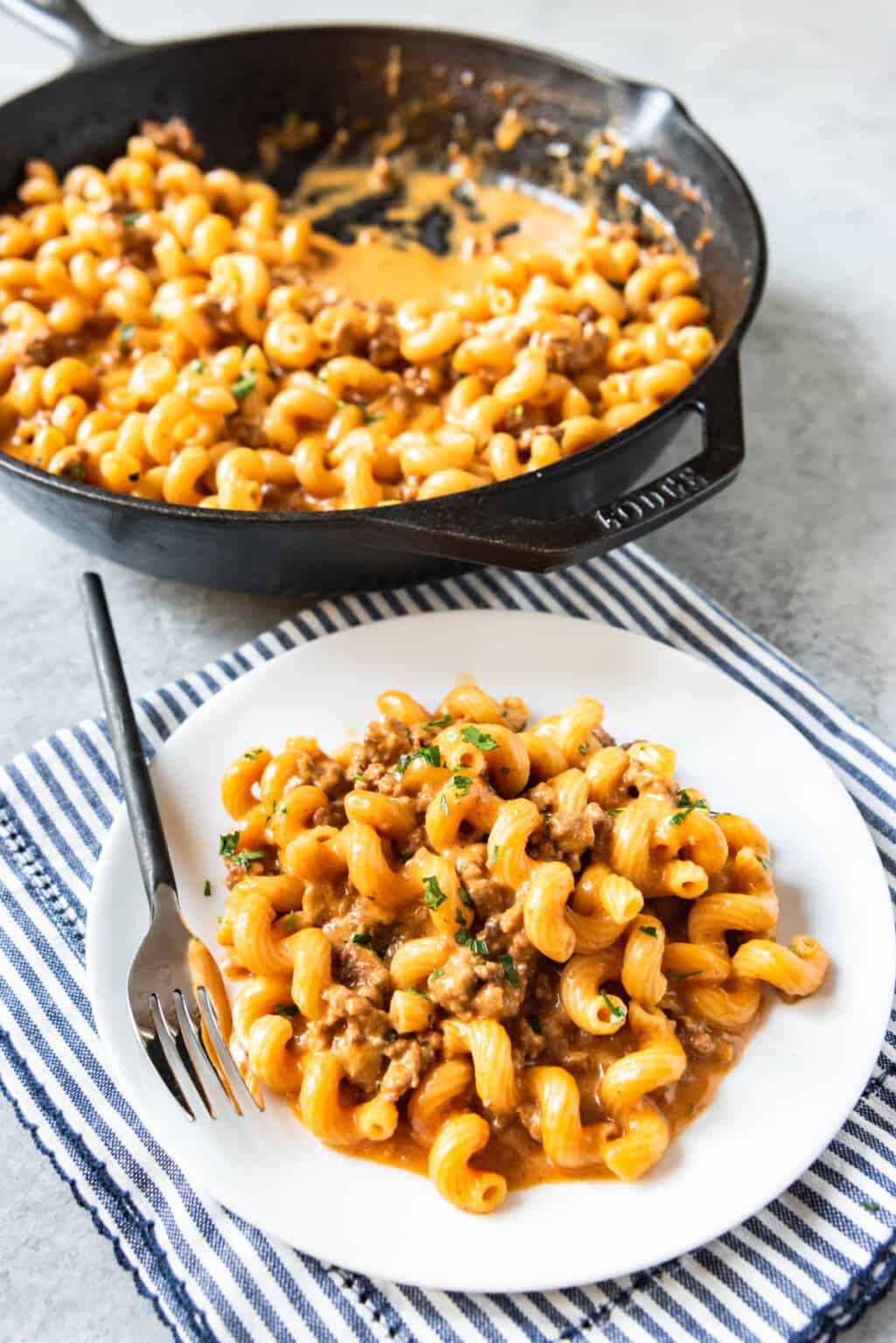 Homemade Hamburger Helper - House of Nash Eats