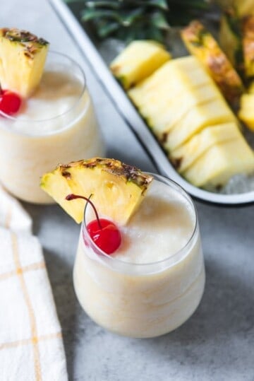 Virgin Piña Coladas (Non-Alcoholic) - House of Nash Eats