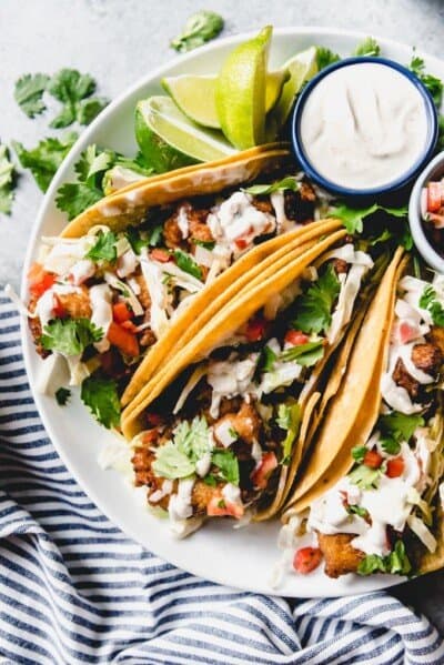 Baja Fried Fish Taco Recipe - House of Nash Eats