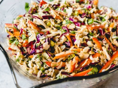 asian coleslaw dressing recipe Asian Slaw Recipe