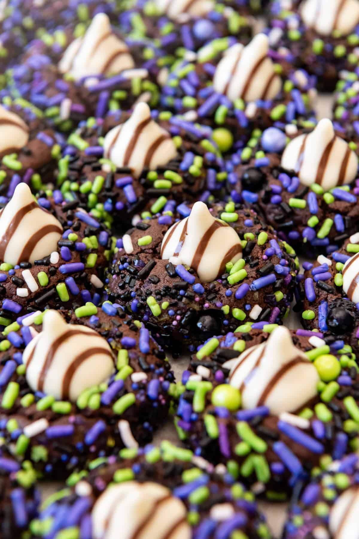 Halloween Chocolate Sprinkle Cookies 6