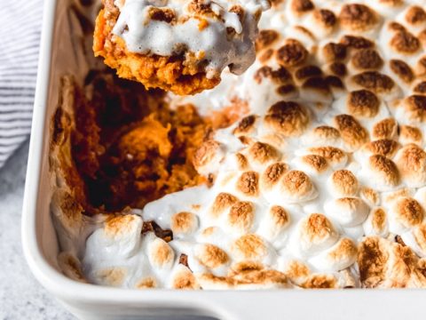 Sweet Potato Casserole With Marshmallows And Pecans House Of Nash Eats,Rotel Dip Recipe With Ground Beef