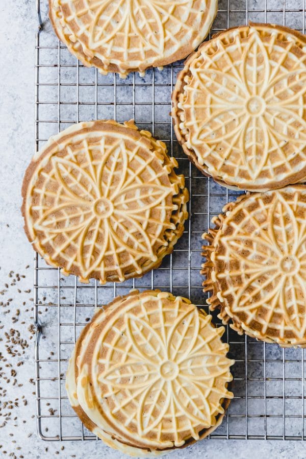 Authentic Italian Pizzelle Recipe - House of Nash Eats