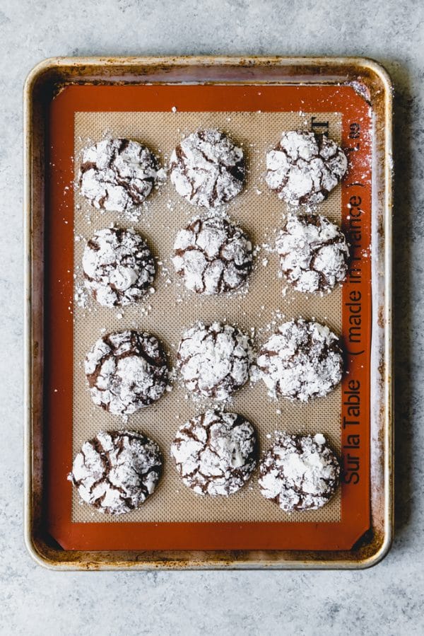 Chocolate Crinkle Cookies Recipe (with Tips!) - House of Nash Eats