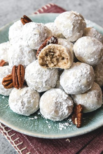 Mexican Wedding Cookies (Russian Tea Cakes) - House of Nash Eats