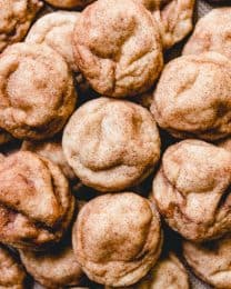 Your search for the best Snickerdoodle Cookies recipe is over!  This easy snickerdoodle recipe is my go-to for this cinnamon-sugar coated, soft and chewy sugar cookie recipe that is a perennial classic!