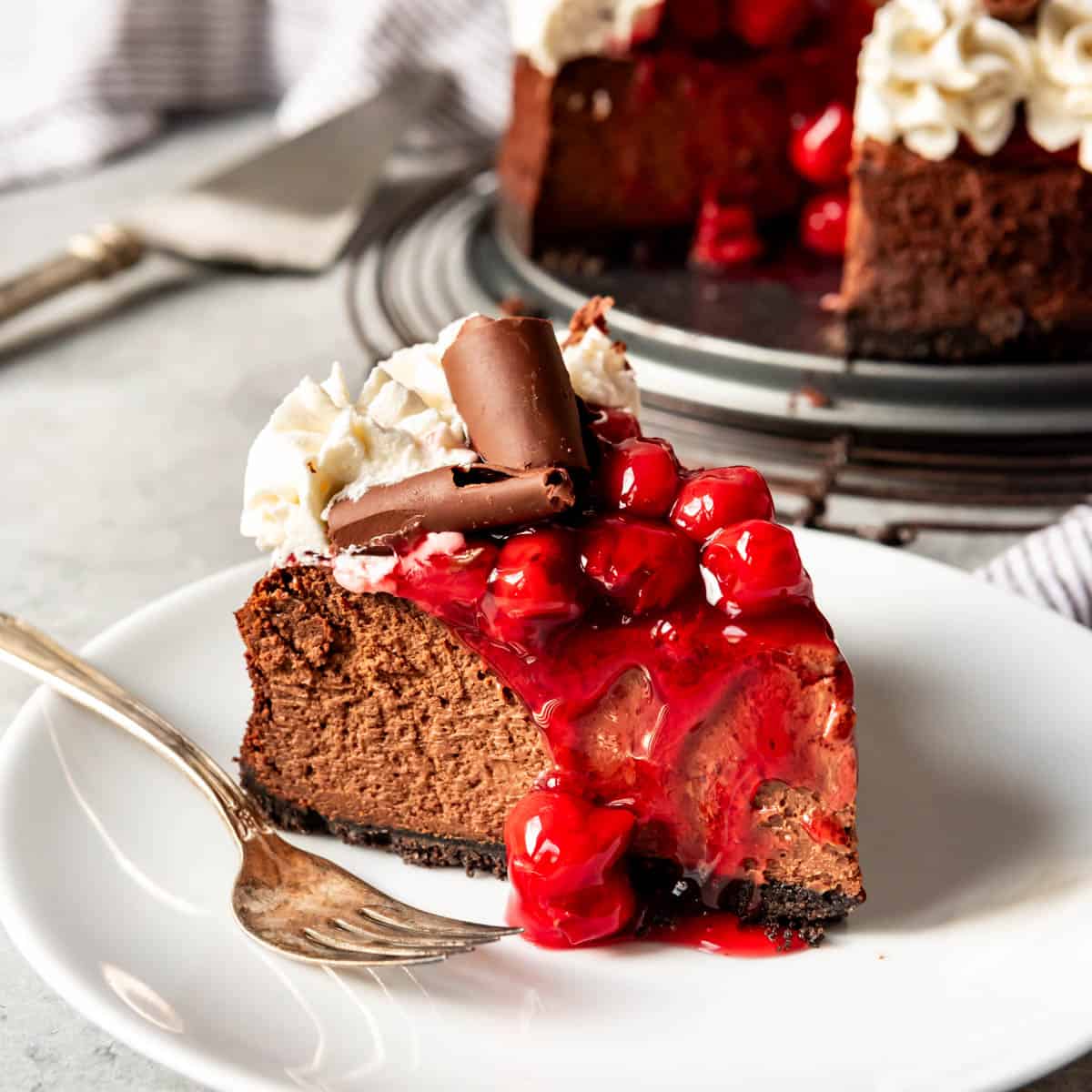 Black Forest Cheesecake