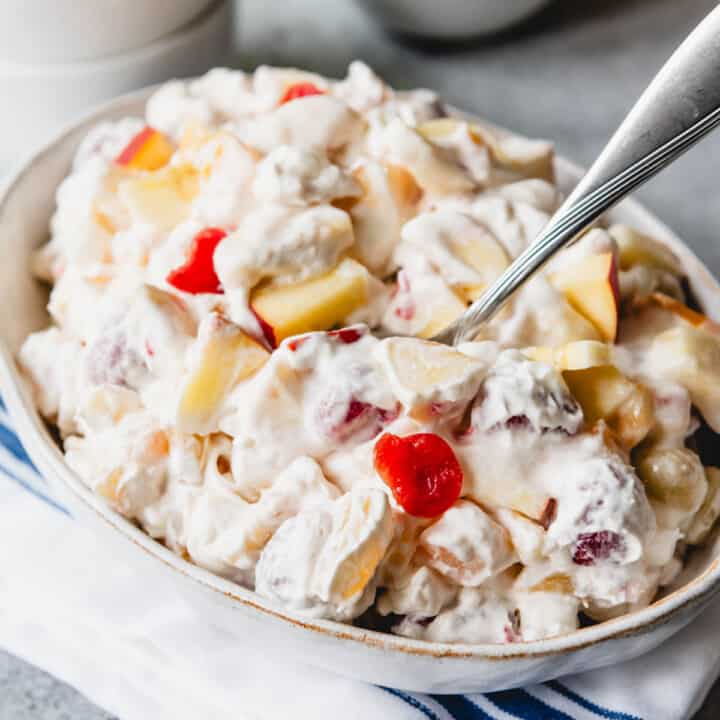 Easy Fruit Salad With Marshmallows - House Of Nash Eats