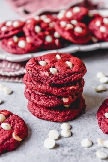 Red Velvet Cookies Recipe - House of Nash Eats