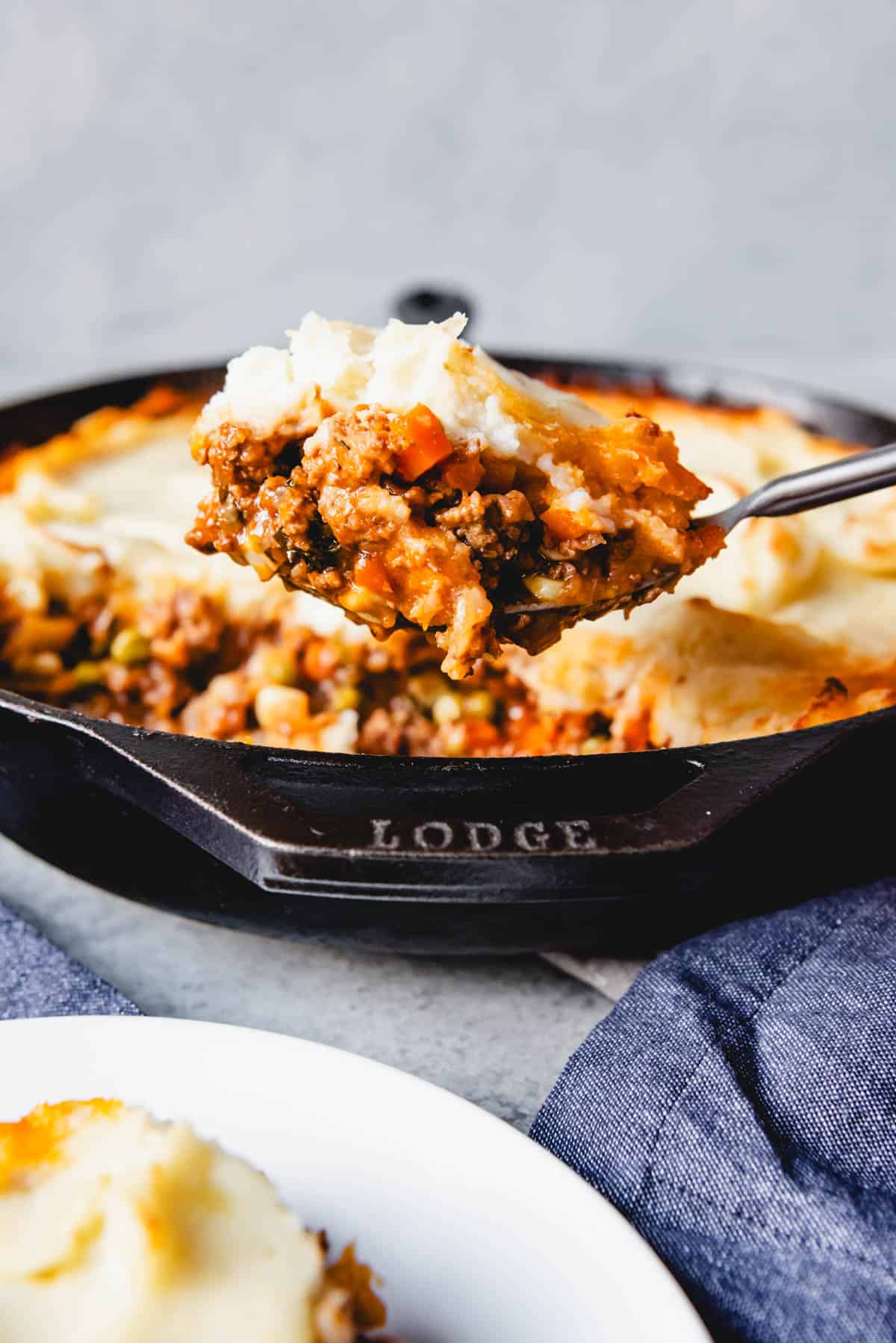 A big helping of Irish Shepherd's Pie is the perfect thing to enjoy on St. Patrick's Day or any cold weather day of the year.