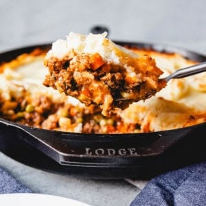 A big helping of Irish Shepherd's Pie is the perfect thing to enjoy on St. Patrick's Day or any cold weather day of the year.