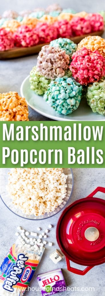 marshmallow popcorn balls