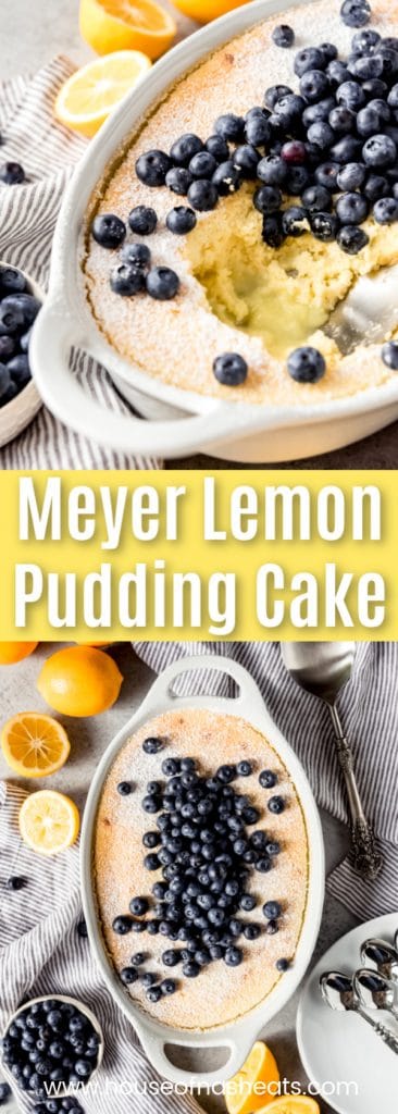 meyer lemon pudding cake