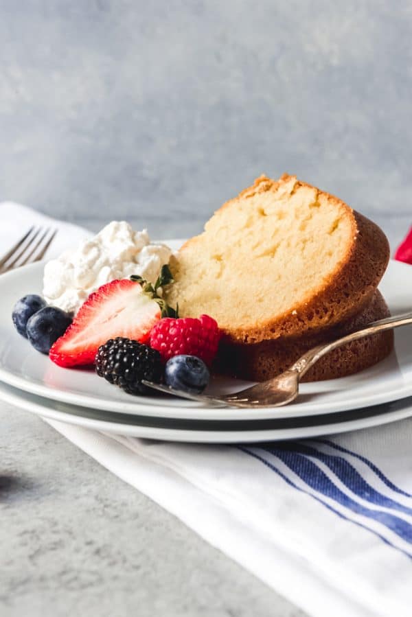 Sour Cream Pound Cake - House of Nash Eats