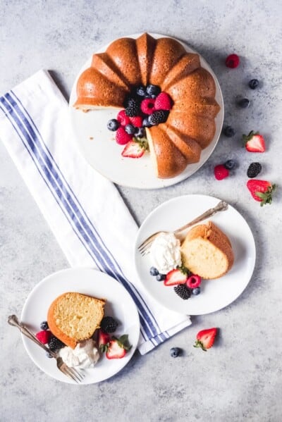 Sour Cream Pound Cake - House of Nash Eats